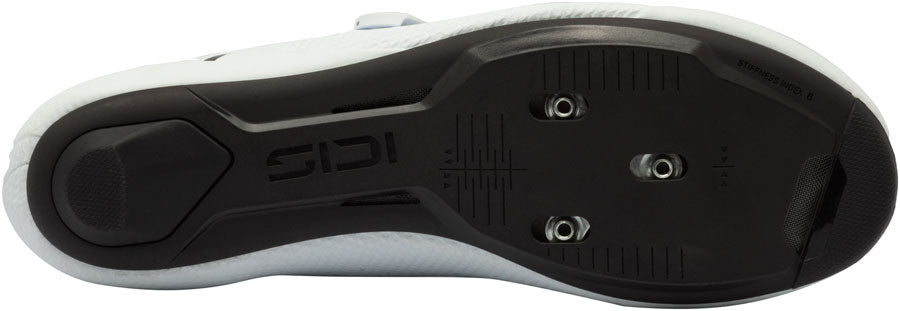 SIDI Fast 3 Road Cycling Shoe - White, 46 - Road Shoes - Fast 3 Road Cycling Shoe - White