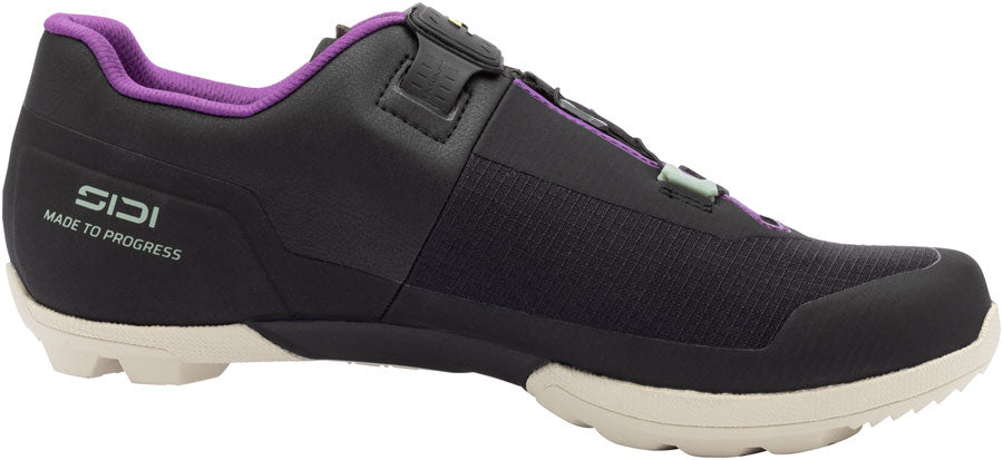 SIDI Ravix Gravel Cycling Shoe - Black Dark Sand, 46 - Mountain Shoes - Ravix Gravel Cycling Shoe - Black Dark Sand