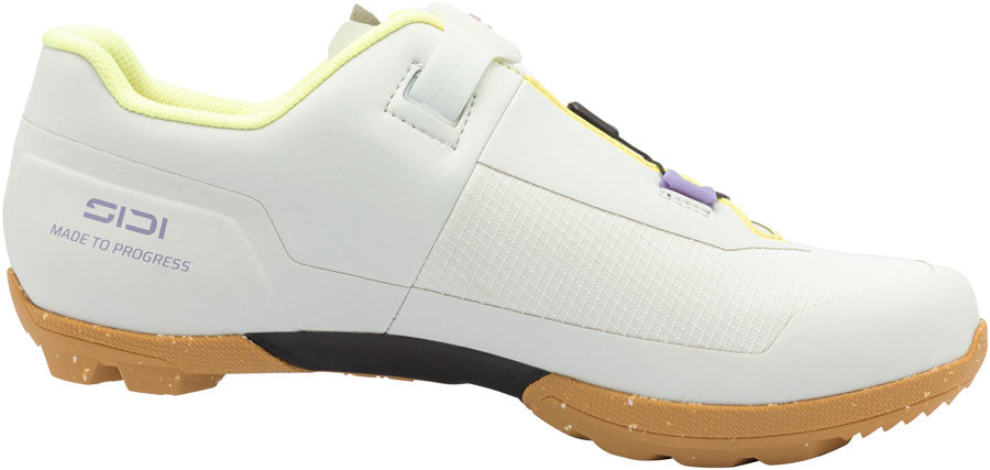 SIDI Ravix Gravel Cycling Shoe - Ice White, 43 - Mountain Shoes - Ravix Gravel Cycling Shoe - Ice White