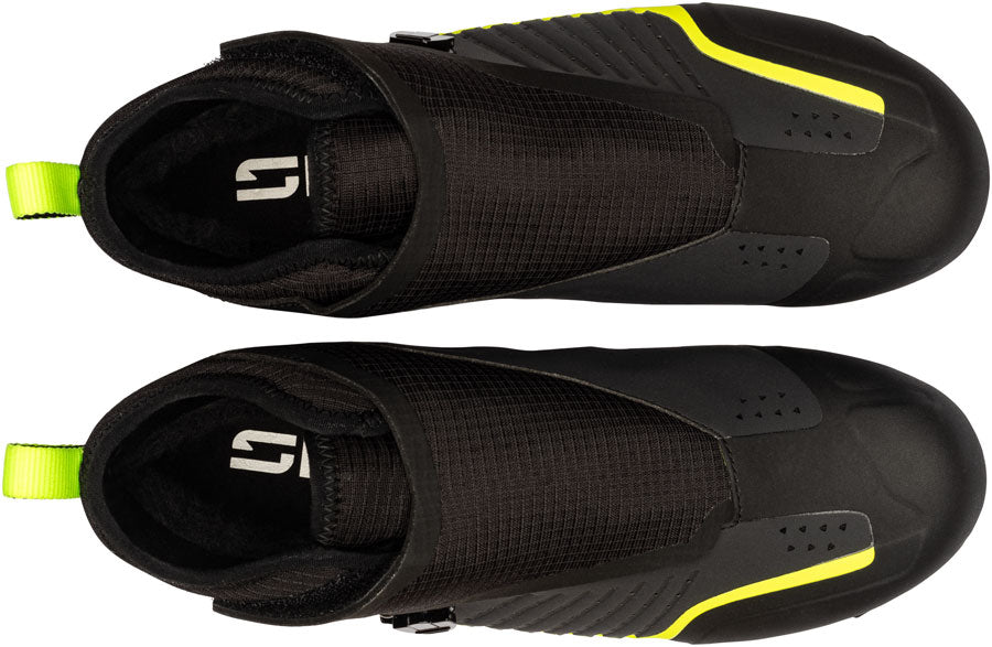SIDI Hiemx S GTX Cycling Boot - Men's, Black/Yellow Fluo, Size 47 - Winter / Boot - Hiemx S GTX Cycling Boot - Men's, Black/Yellow Fluo