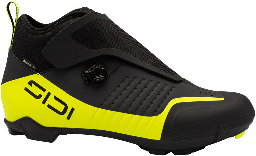 SIDI Hiemx S GTX Cycling Boot - Men's, Black/Yellow Fluo, Size 43 MPN: 000MCHIEMXS43 Winter / Boot Hiemx S GTX Cycling Boot - Men's, Black/Yellow Fluo