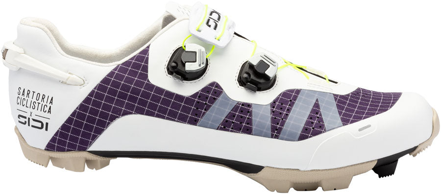 SIDI Coffee Grinder 2 XC Clipless Shoe - Bright White Violet, 47 MPN: 000MCCOFFEGRINDER2 Mountain Shoes Coffee Grinder 2 XC Clipless Shoe - Bright White Violet