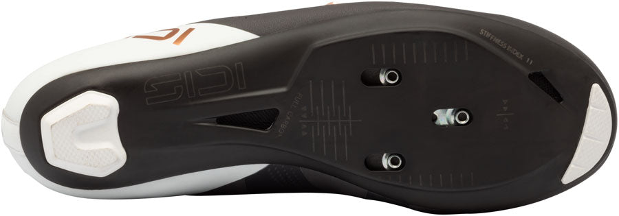 SIDI Ergo 6S Road Cycling Shoe - Anthracite White, 45 - Road Shoes - Ergo 6S Road Cycling Shoe - Anthracite White