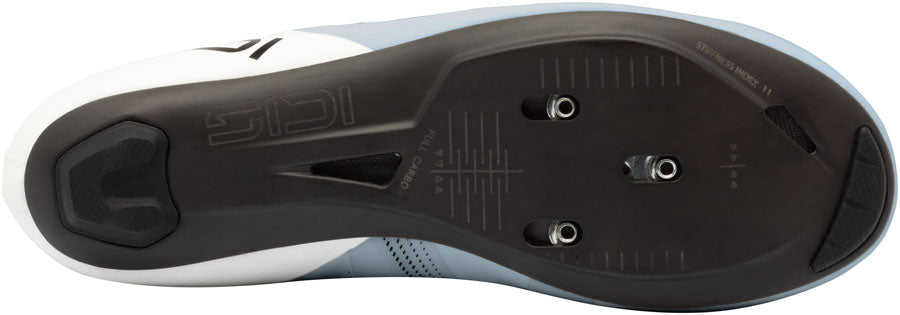 SIDI Ergo 6S Road Cycling Shoe - Sky Grey, 43 - Road Shoes - Ergo 6S Road Cycling Shoe - Sky Grey