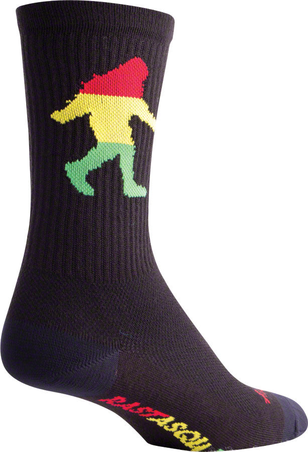 SockGuy Crew Rasta Squatch Socks - 6", Black, Large/X-Large MPN: CRRASTASAQ L UPC: 602573086674 Sock Crew Socks