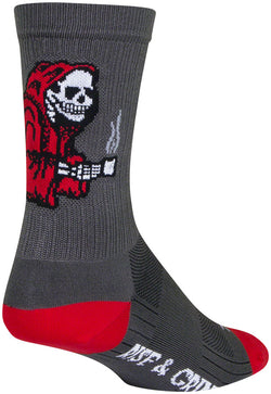 SockGuy SGX Rise and Grind Socks - 6", Gray, Small/Medium MPN: X6RISEANDGRIND UPC: 602573792728 Sock SGX Socks