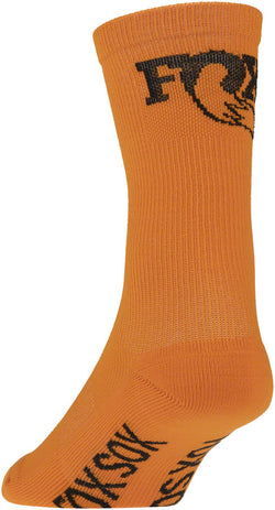 FOX High Tail Socks - Orange, 7", Small/Medium - Sock - High Tail Sock