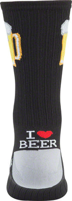 SockGuy SGX Tallboy Socks - 6", Black, Large/X-Large - Sock - SGX Socks