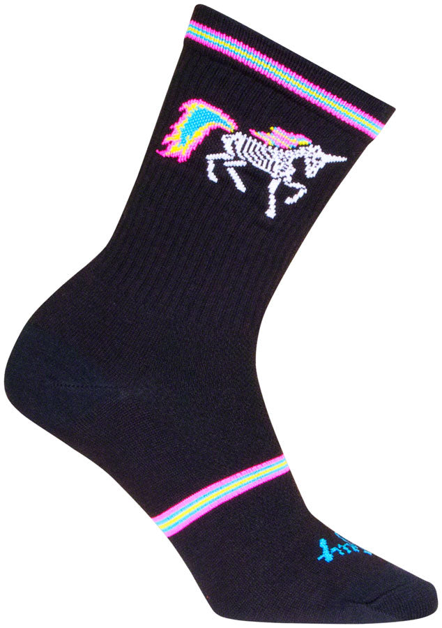 SockGuy Dark Magic Crew Socks - 6", Black/Multi, Small/Medium MPN: CRDARKMAGIC UPC: 602573792995 Sock Crew Socks