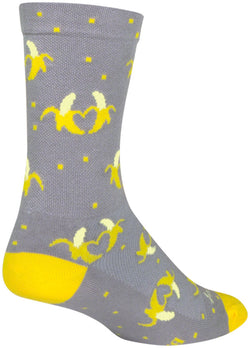 SockGuy Bananas Crew Sock - 6", Large/X-Large MPN: BANANAS L UPC: 602573794609 Sock Crew Socks