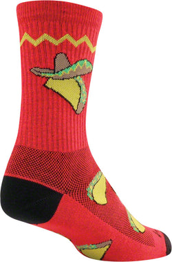 SockGuy Crew Taco Socks - 6", Red, Large/X-Large MPN: CRTACO L UPC: 091037695666 Sock Crew Socks