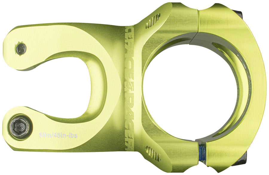 RaceFace Turbine R 35 Stem - 40mm, 35mm Clamp, +/-0, 1 1/8", Green - Stems - Turbine R 35 Stem