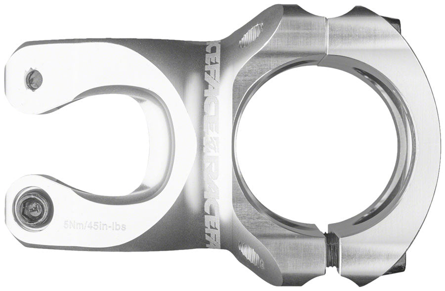 RaceFace Turbine R 35 Stem - 50mm, 35mm Clamp, +/-0, 1 1/8", Silver - Stems - Turbine R 35 Stem