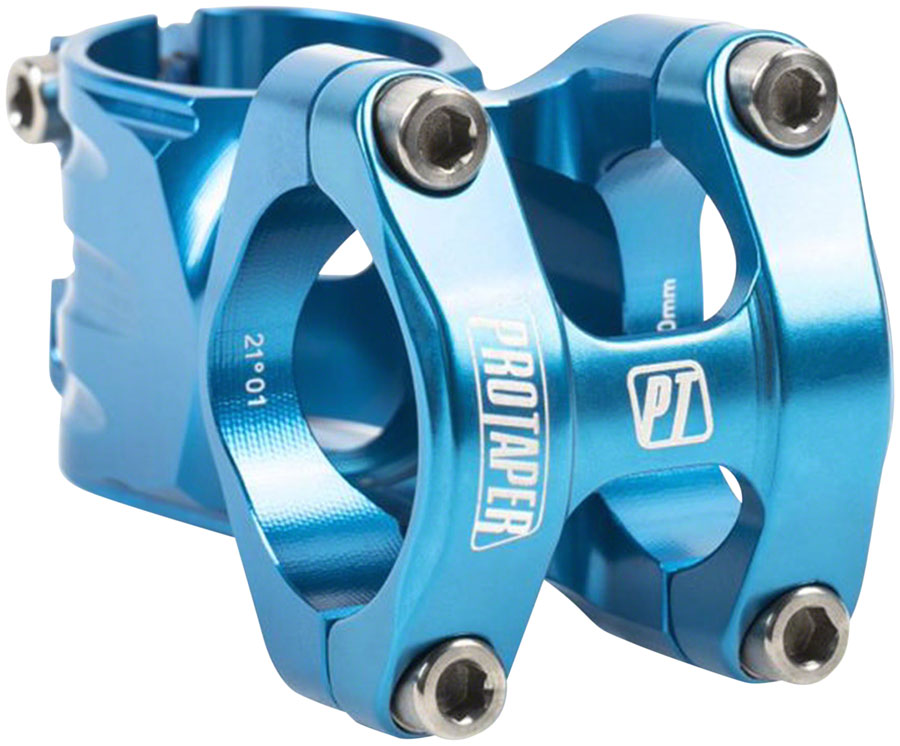 ProTaper ATAC Stem - 60mm, 31.8mm Clamp, +/-5, 1 1/8", Aluminum, Limited Edition Turquoise MPN: 306-38576-A202 UPC: 844171077597 Stems ATAC Stem
