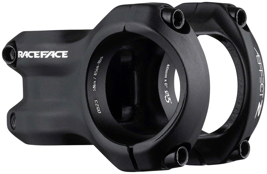 RaceFace Aeffect R Stem - 40mm, 35 mm Clamp, +/-0, 1 1/8