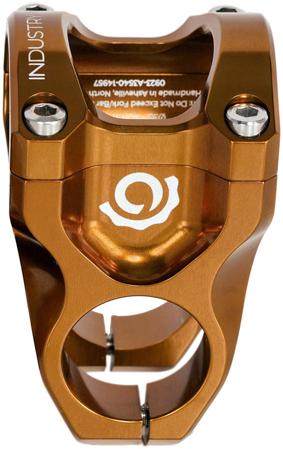Industry Nine A35 Stem - 32mm, 35 Clamp, +/-9, 1 1/8", Aluminum, Bronze MPN: SA35ZZ32 UPC: 197769534966 Stems A-Series Stem