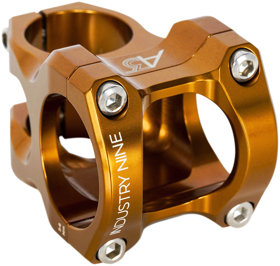 Industry Nine A35 Stem - 32mm, 35 Clamp, +/-9, 1 1/8", Aluminum, Bronze MPN: SA35ZZ32 UPC: 197769534966 Stems A-Series Stem