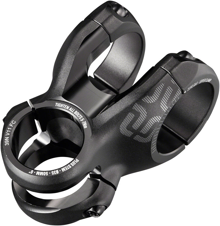 e*thirteen Plus 35 Stem - 50mm, 35mm Clamp, Black Stems Bar Clamp