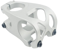 5DEV Aluminum 2-Bolt Stem - 40mm, 35mm Clamp (31.8 w/Included Shims), 0 Degree, 1-1/8", Raw MPN: SA-35X40-02 UPC: 850058721781 Stems Aluminum 2-Bolt Stem
