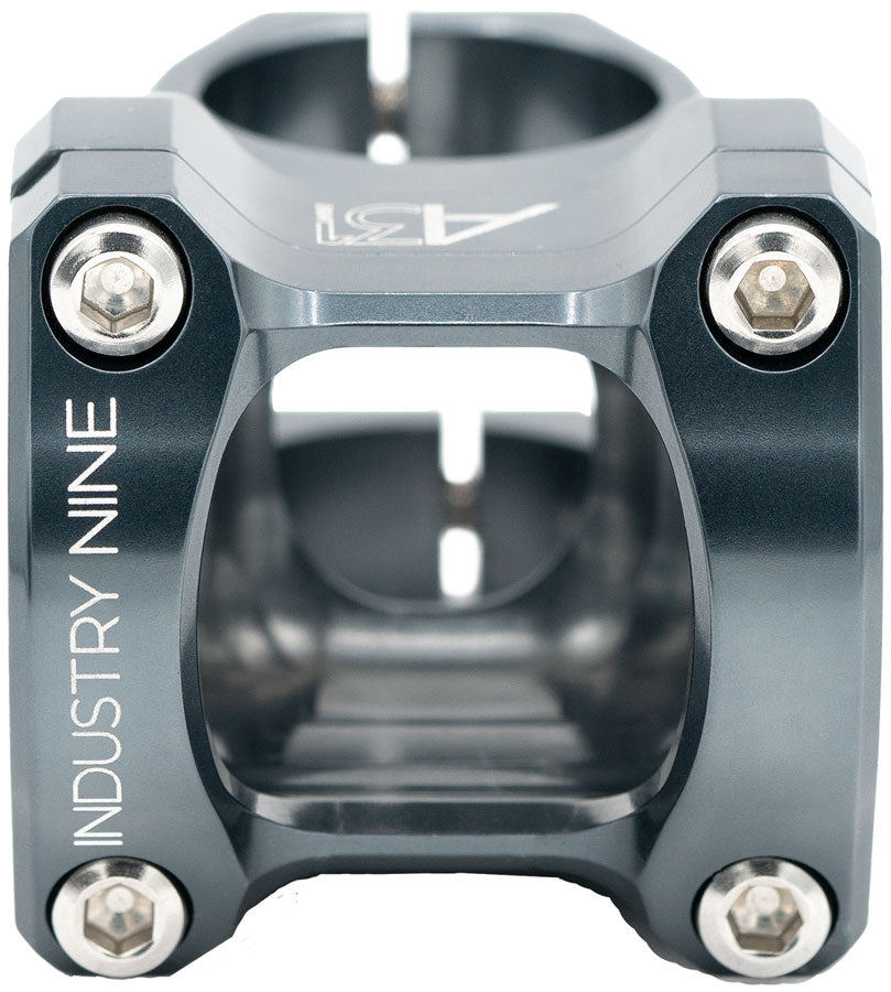 Industry Nine A35 Stem - 32mm, 35mm Clamp, +/-5, 1 1/8", Aluminum, Lunar Gray 20th Anniversary - Stems - A-Series Stem