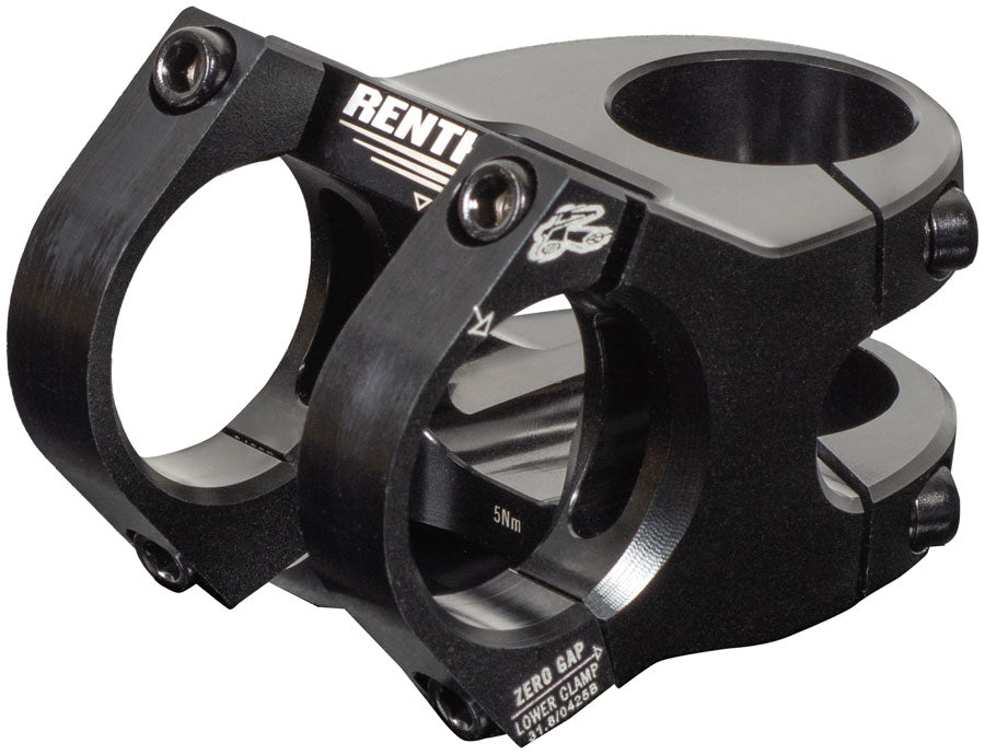 Renthal Apex Stem - 50mm, 31.8 Clamp, +/-5, 1 1/8", Aluminum, Black/Black MPN: STM125-01-005-01 UPC: 765442165198 Stems Apex V2 Stem
