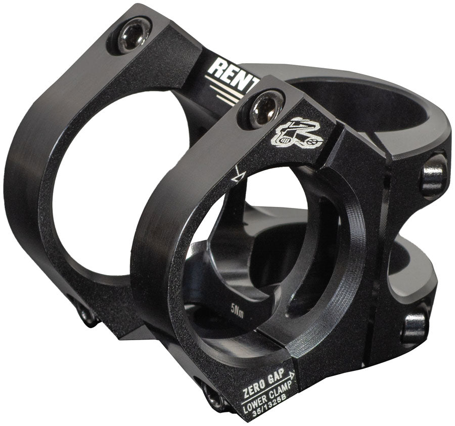 Renthal Apex 35 Stem - 33mm, 35 Clamp, +/-5, 1 1/8", Aluminum, Black/Black MPN: STM126-01-005-01 UPC: 765442165204 Stems Apex V2 Stem