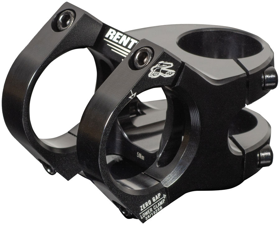 Renthal Apex 35 Stem - 50mm, 35 Clamp, +/-5, 1 1/8", Aluminum, Black/Black MPN: STM128-01-005-01 UPC: 765442165228 Stems Apex V2 Stem