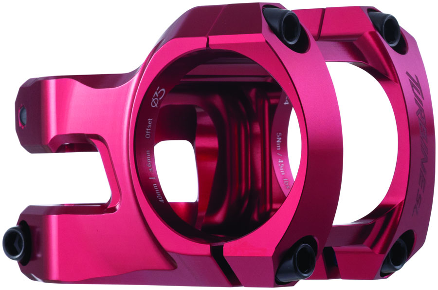 RaceFace Turbine SL Stem - 40mm, 35mm Clamp, +/-6, 1 1/8", Red - Stems - Turbine SL Stem