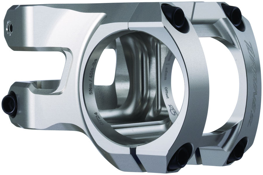 RaceFace Turbine SL Stem - 40mm, 35mm Clamp, +/-6, 1 1/8", Silver MPN: 947-00-010-06 UPC: 821973501352 Stems Turbine SL Stem