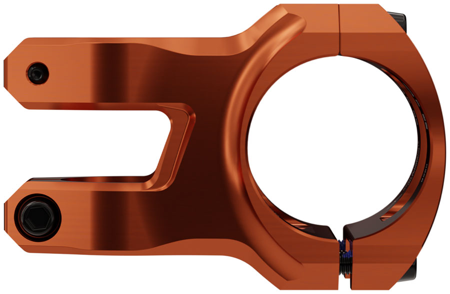 RaceFace Turbine Stem - 40mm, 35mm Clamp, +/-0, 1 1/8", Orange - Stems - Turbine Stem