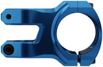 RaceFace Turbine Stem - 40mm, 35mm Clamp, +/-0, 1 1/8", Blue - Stems - Turbine Stem