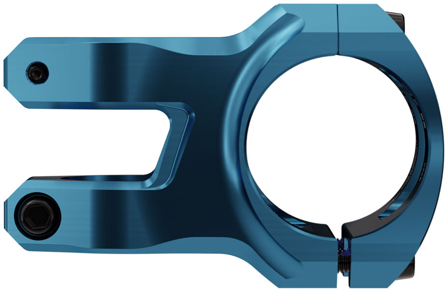 RaceFace Turbine Stem - 40mm, 35mm Clamp, +/-0, 1 1/8", Turquoise - Stems - Turbine Stem