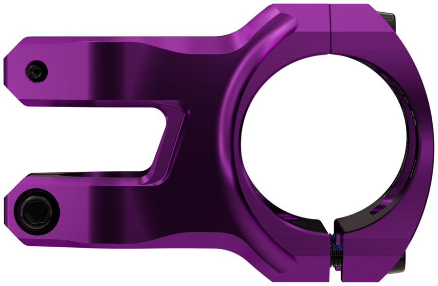 RaceFace Turbine Stem - 40mm, 35mm Clamp, +/-0, 1 1/8", Purple - Stems - Turbine Stem