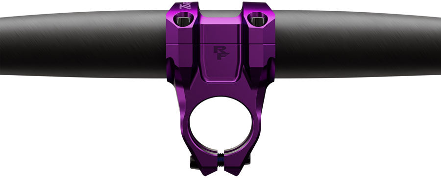 RaceFace Turbine Stem - 40mm, 35mm Clamp, +/-0, 1 1/8", Purple MPN: 947-00-021-08 UPC: 821973517155 Stems Turbine Stem