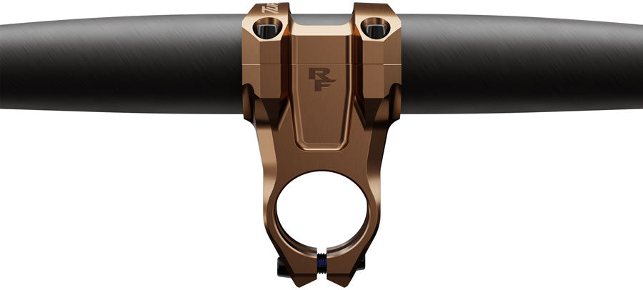 RaceFace Turbine Stem - 50mm, 35mm Clamp, +/-0, 1 1/8", Kashmoney Gold MPN: 947-00-022-04 UPC: 821973517094 Stems Turbine Stem
