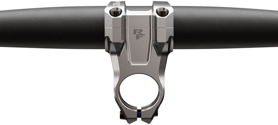 RaceFace Turbine Stem - 50mm, 35mm Clamp, +/-0, 1 1/8", Silver MPN: 947-00-022-06 UPC: 821973517179 Stems Turbine Stem