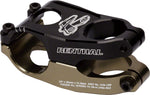 Renthal Duo Stem - 50mm, 31.8 Clamp, +/-10, 1 1/8", Aluminum, Black/Gold - Stems - Duo Stem