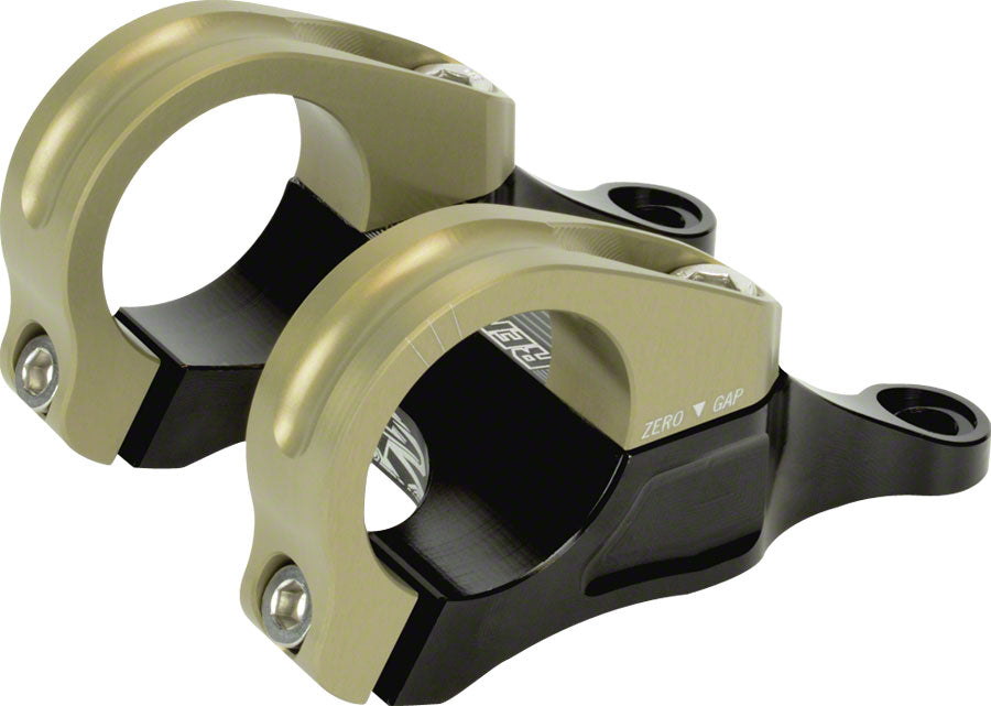 Renthal Integra 35 Stem - 45mm, 35 Clamp, +/-10, 1 1/8", Aluminum, Black/Gold MPN: STM114-BKAG UPC: 765442153768 Stems Integra 35 Stem