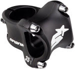 Spank Spike Race 2 Stem - 35mm, 31.8 Clamp, +/-0, 1 1/8", Aluminum, Black MPN: 4S-030-3135-1010-AM Stems Spike Race 2 Stem