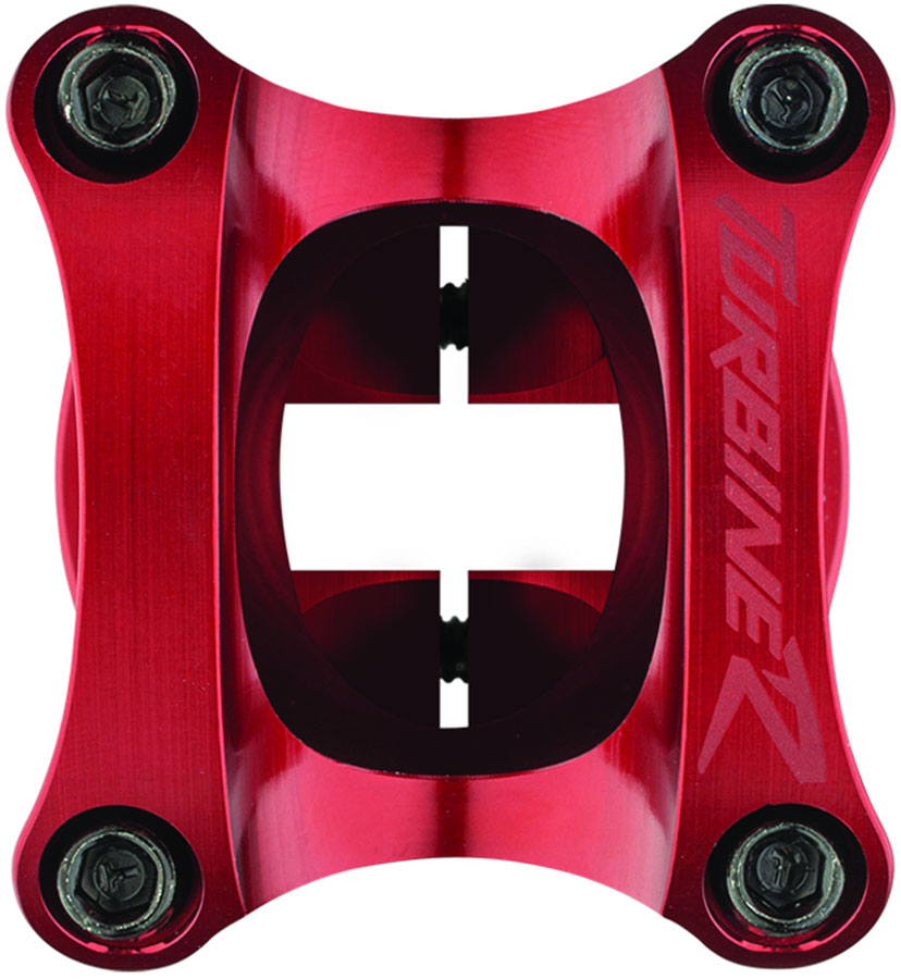 RaceFace Turbine R 35 Stem - 40mm, 35mm Clamp, +/-0, 1 1/8", Red MPN: ST17TURR3540X0RED UPC: 821973377957 Stems Turbine R 35 Stem