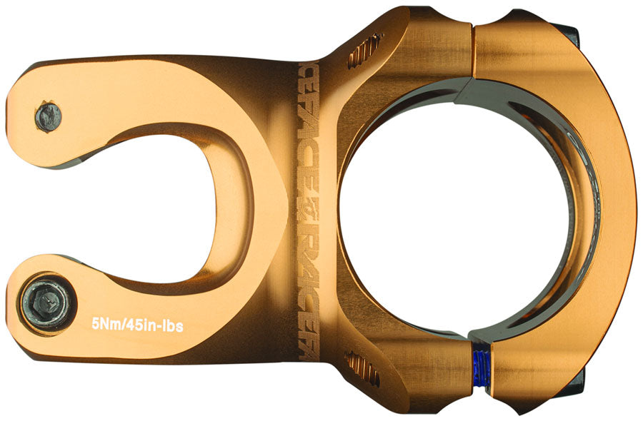 RaceFace Turbine R 35 Stem - 32mm, 35mm Clamp, +/-0, 1 1/8", Kashmoney Gold - Stems - Turbine R 35 Stem