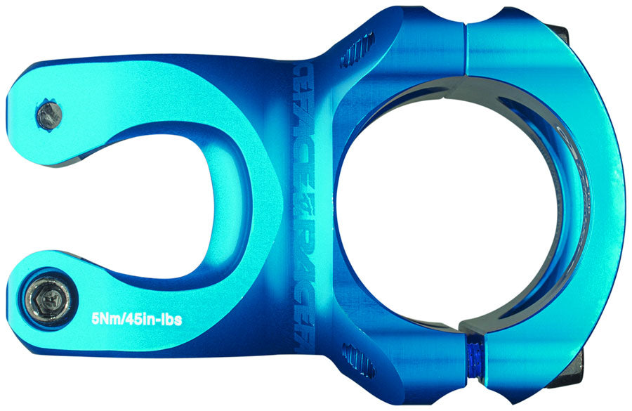RaceFace Turbine R 35 Stem - 32mm, 35mm Clamp, +/-0, 1 1/8", Turquoise - Stems - Turbine R 35 Stem