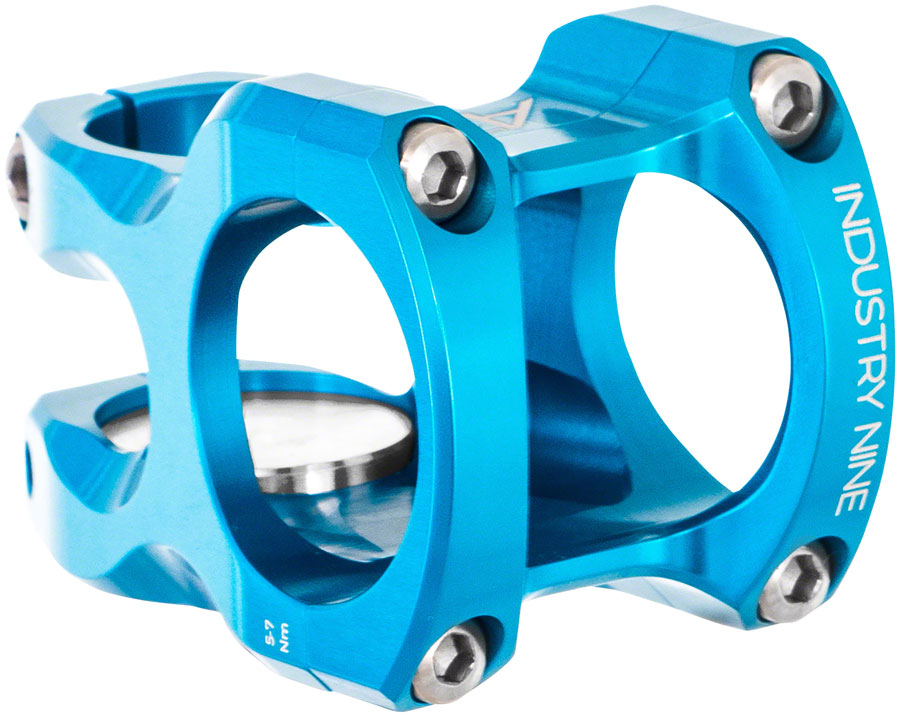 Industry Nine A35 Stem - 50mm, 35mm Clamp, +/-6, 1 1/8", Aluminum, Turquoise MPN: SA35TT50 UPC: 810098985574 Stems A-Series Stem