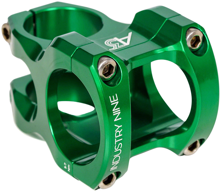 Industry Nine A318 Stem - 50mm, 31.8mm Clamp, +/-4.4, 1 1/8", Aluminum, Green MPN: SA318NN50 UPC: 810098986007 Stems A-Series Stem