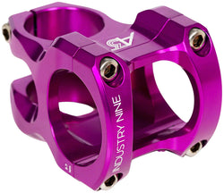 Industry Nine A35 Stem - 32mm, 35 Clamp, +/-9, 1 1/8", Aluminum, Purple MPN: SA35UU32 UPC: 810098985529 Stems A-Series Stem