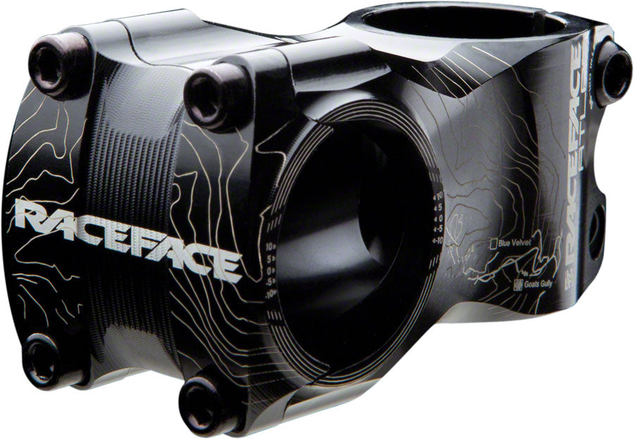 RaceFace Atlas Stem - 50mm, 31.8 Clamp, +/-0, 1 1/8", Aluminum, Black MPN: ST12A31.850X0BLK UPC: 821973186832 Stems Atlas Stem