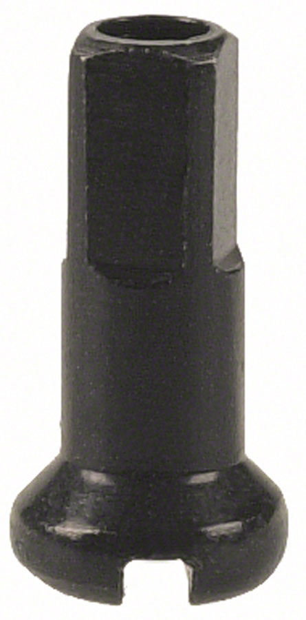 DT Swiss Standard Spoke Nipples - Brass, 2.0 x 12mm, Black, Box of