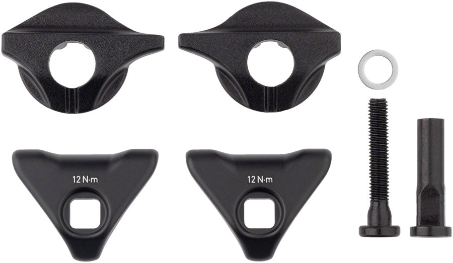 RockShox Seatpost Post Clamp Kit Includes Clamp Nuts and Bolts Worldwide Cyclery