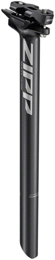 Zipp Service Course Seatpost - 27.2mm Diameter, 350mm Length, Zero Offset, Bead Blast Black, B2 MPN: 00.6818.049.002 UPC: 710845862281 Seatpost Service Course Seatpost