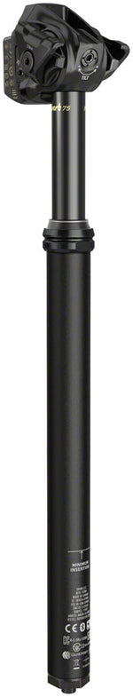 RockShox Reverb AXS XPLR Dropper Seatpost - 27.2mm, 75mm Travel, 400mm Total Length, Black, A2 - Dropper Seatpost - Reverb AXS XPLR Dropper Seatpost